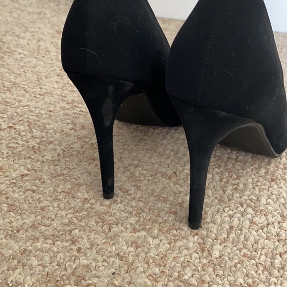 Black suede heels - Picture 4 of 4